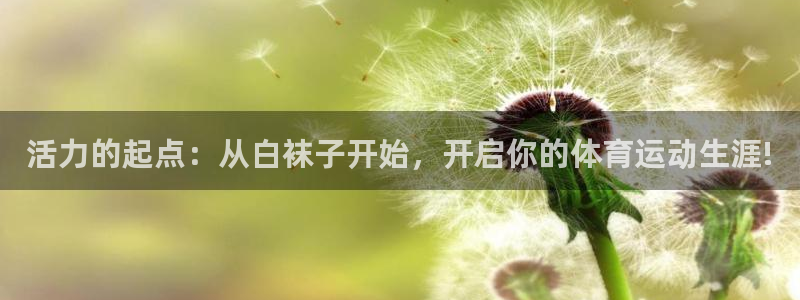 top1体育app：活力的起点：从白袜子开始，开启你的体育运动生涯!
